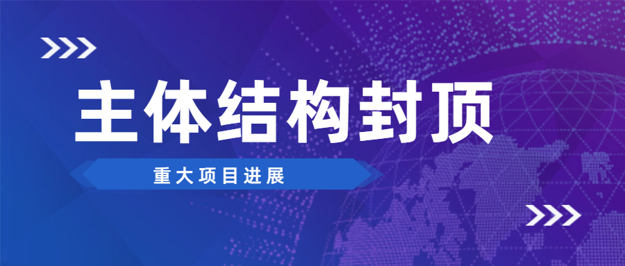 攜手共進 | 安徽遠信監理的坪深數字物流園項目主體結構封頂